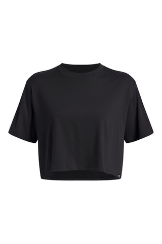 Crop top Rival Knit - Noir