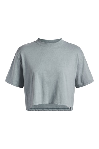 Crop top Rival - Bleu cobalt chiné