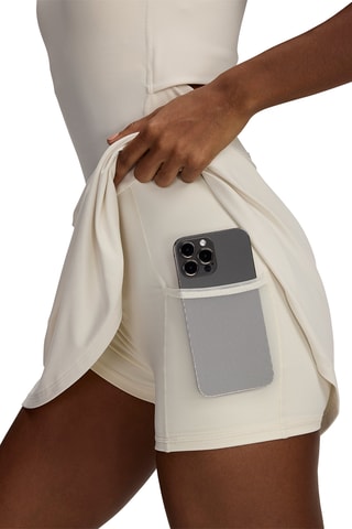 Robe patineuse d’entrainement push-up Meridian - Beige
