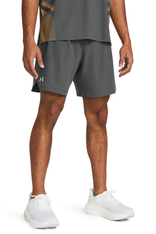 Short de running Launch - Gris foncé