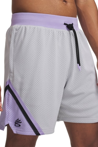 Short de basketball Curry - Gris clair