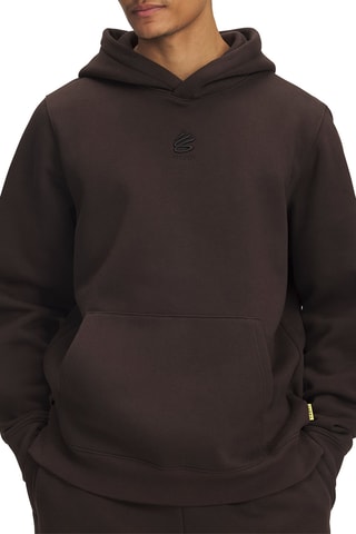 Sweat à capuche Curry - Marron
