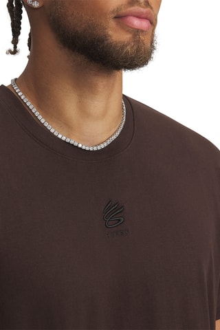 T-shirt de basketball Stephen Curry - Marron