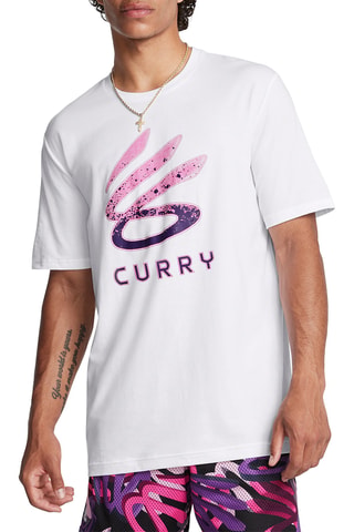 T-shirt de basketball Curry - Blanc