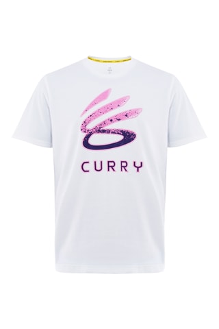 T-shirt de basketball Curry - Blanc