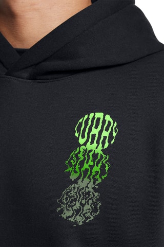 Sweat à capuche Curry - Noir