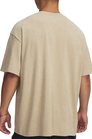 T-shirt oversize Energy Graphics - Marron clair