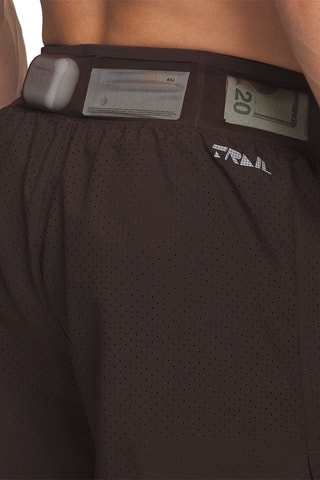 Short de running 2-en-1 - Noir