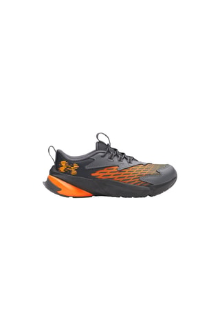 Chaussures de running en cuir ScramJet - Gris foncé