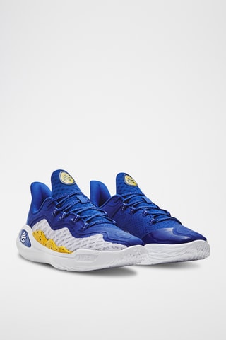 Chaussures de basketball - Blanc et bleu