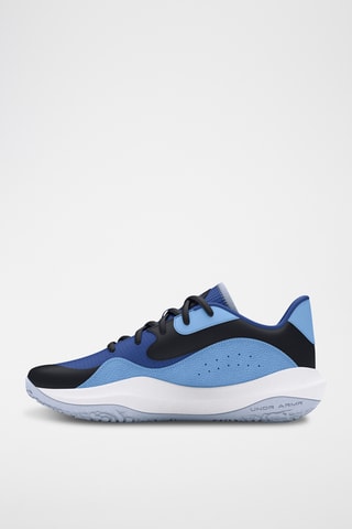 Chaussures de basketball en cuir Lockdown - Bleu cobalt