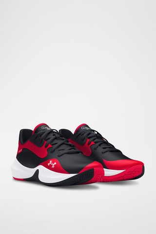 Chaussures de basketball en cuir Lockdown - Noir