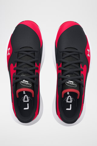 Chaussures de basketball en cuir Lockdown - Noir