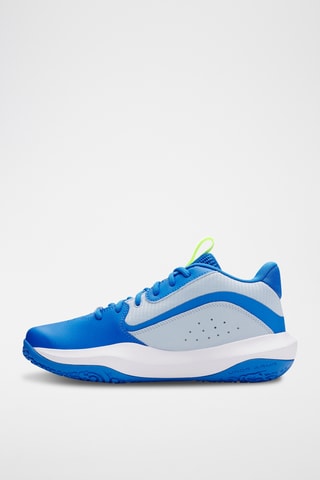 Chaussures de basketball en cuir Lockdown - Bleu