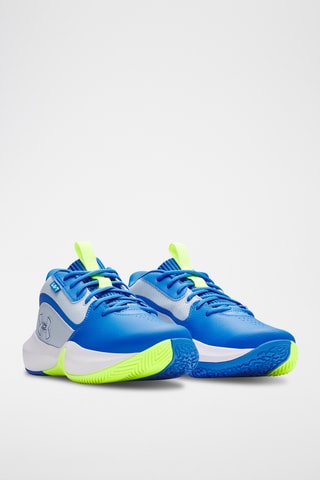 Chaussures de basketball en cuir Lockdown - Bleu