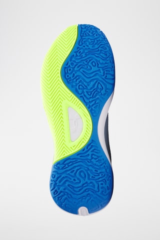Chaussures de basketball en cuir Lockdown - Bleu