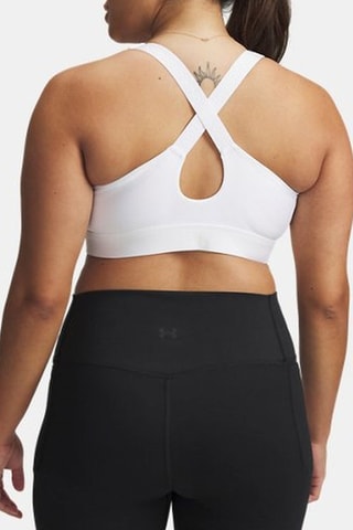 Brassière de sport Infinity High Zip 2.0 - Blanc