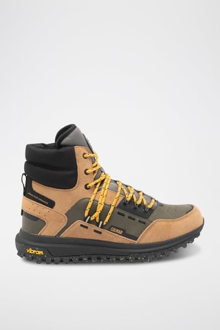 Hoge Nubuck Sneakers - Bruin