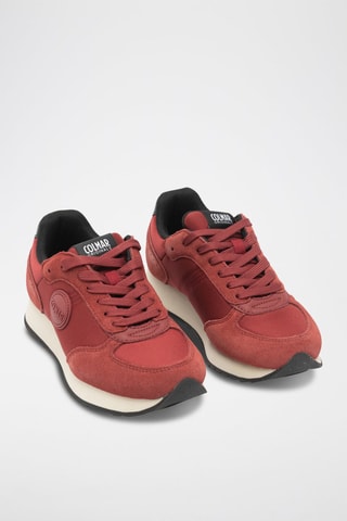 Nubuck Sneakers - Rood