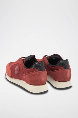 Nubuck Sneakers - Rood