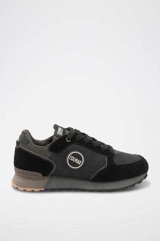 Nubuck Sneakers - Zwart