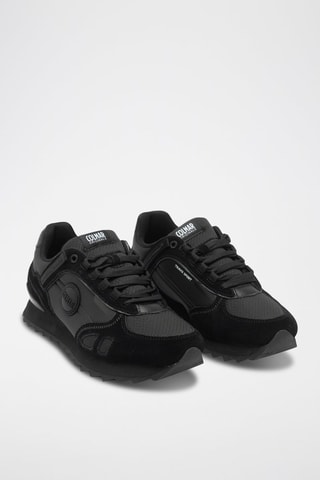 Nubuck Sneakers - Zwart