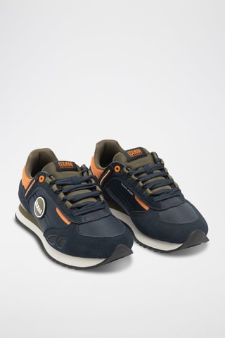 Leren Sneakers - Blauw