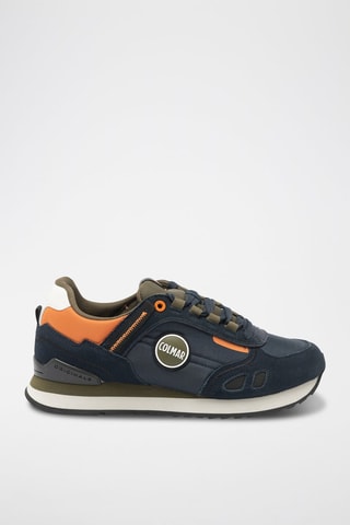 Leren Sneakers - Blauw