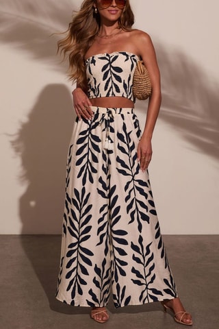 Palazzobroek - Wit en zwart
