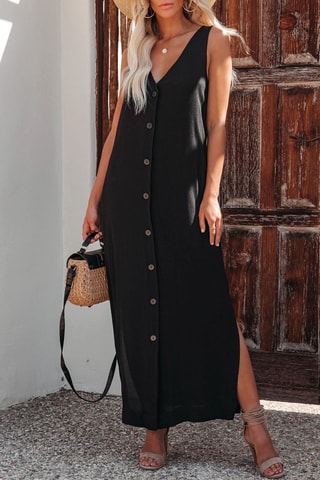 Robe longue - Noir