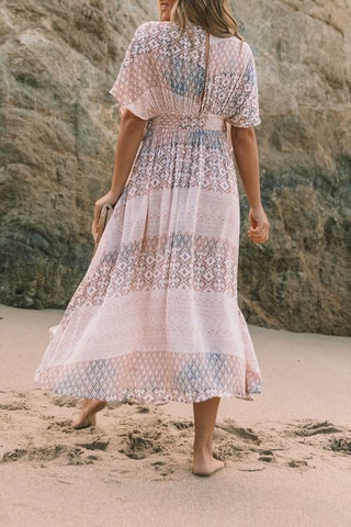 Robe longue - Beige