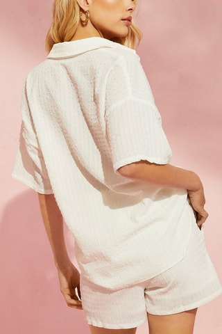 Chemise et short - Blanc