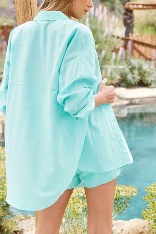 Chemise et short - Bleu et noir