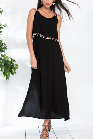 Robe longue - Noir