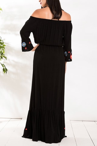 Robe longue - Noir