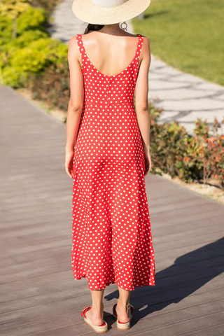 Robe chemise - Rouge