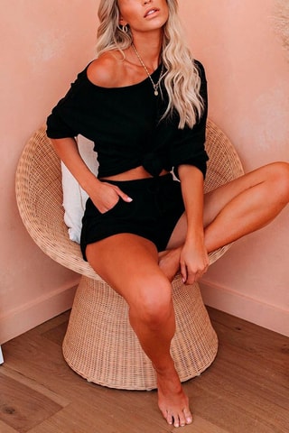 Pull et short - Noir