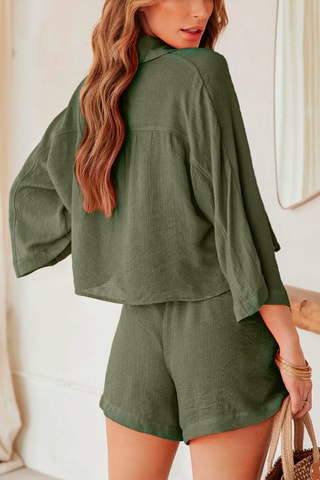 T-shirt en Short - Groen