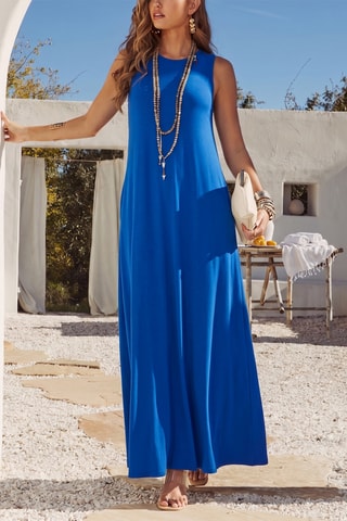 Lange Jurk - Blauw