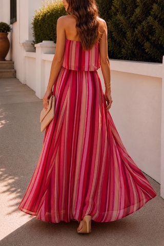 Robe bustier - Rouge