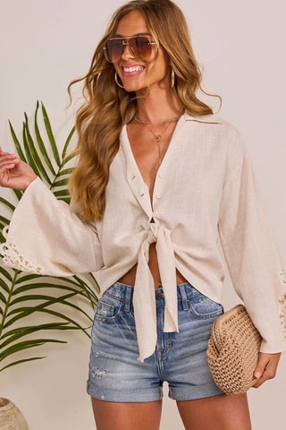Blouse - Beige