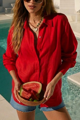 Blouse - Rood
