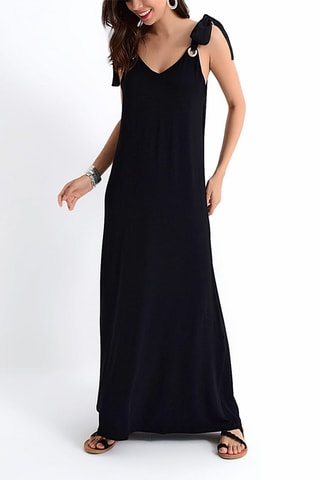 Robe longue - Noir