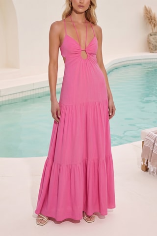 Robe longue - Rose