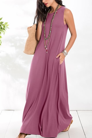 Robe longue - Rose