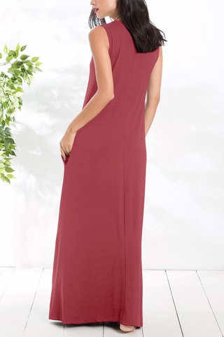 Robe longue - Rose foncé