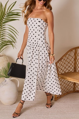 Robe bustier - Blanc