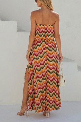 Robe bustier - Multicolore