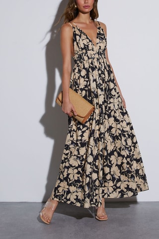 Robe longue - Beige