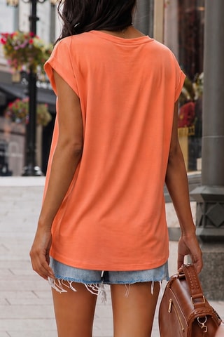 T-shirt - Orange clair